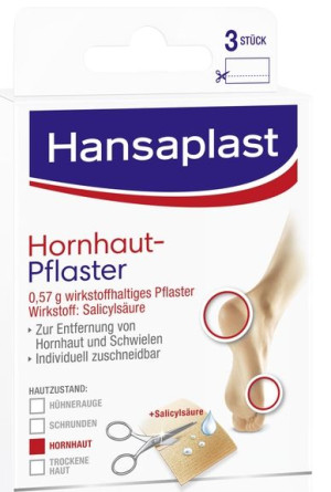 Hansaplast, Plastry na otarcia, 3 sztuk