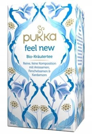 Pukka, Feel New Herbata, 20 saszetek