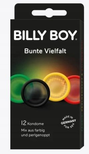 Billy Boy, Bunte vielfalt, Prezerwatywy, 12 sztuk