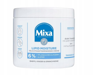 Mixa, Lipid Moisture, Krem, 400ml