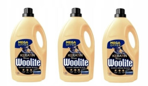 Woolite, Płyn do prania ciemnego Jeans'u, 3 x 4,5l