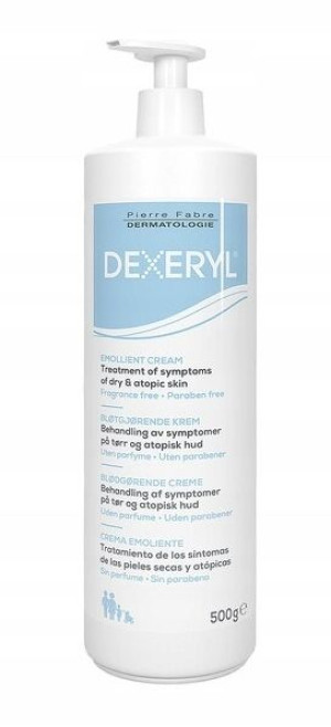 Dexeryl Emolient, krem, 500g