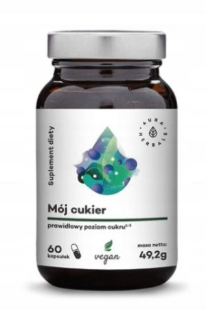 Aura Herbals Mój Cukier 60 kapsułek