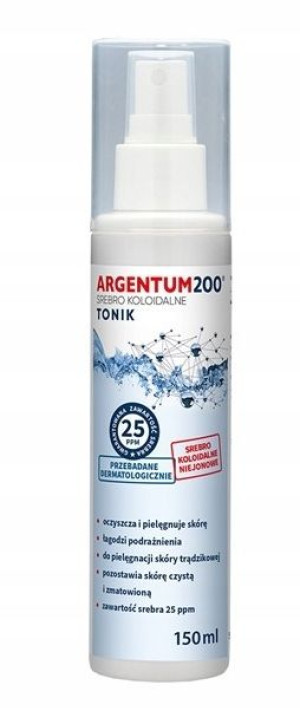 Argentum 200 Srebro Koloidalne 25ppm aerozol 150ml