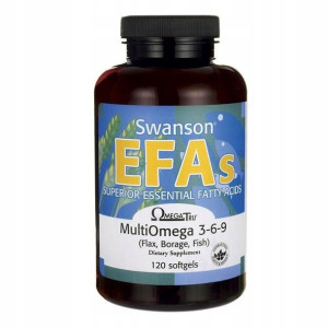 Swanson Multiomega 3-6-9 120 kapsułek