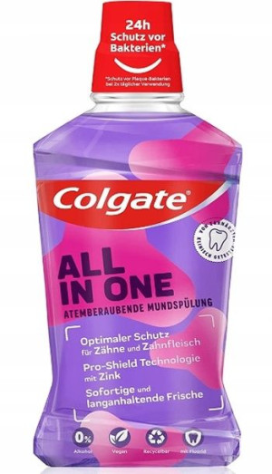 Colgate All in one Płyn do płukania ust 500ml