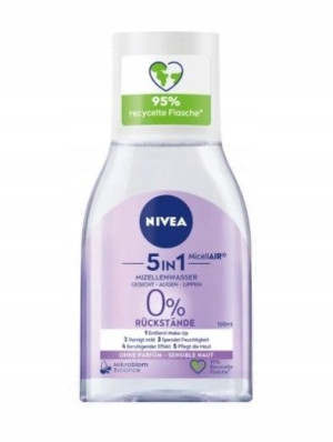 Nivea, MicellAir sensitiv, Płyn micelarny, 100ml