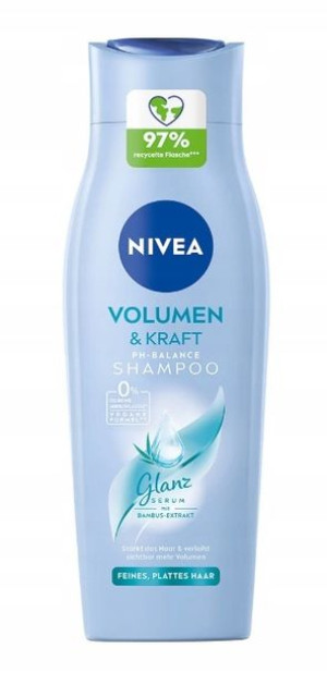 Nivea, Volumen & Kraft, Szampon, 250ml