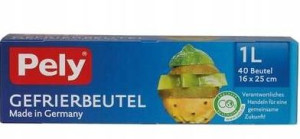 Pely, Woreczki kuchenne, 40 sztuki