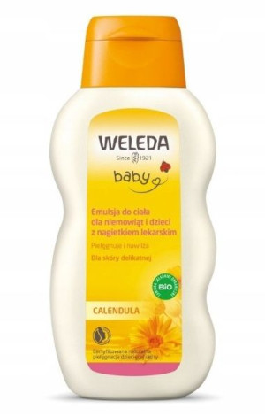 Weleda Emulsja dla niemowląt z nagietkiem 200 ml