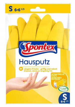 Spontex, Rękawice domowe rozmiar S 6-6,5