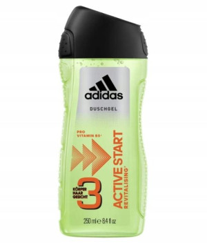 Adidas, Active Start, Żel pod prysznic, 250ml