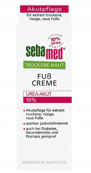 Sebamed, Krem do stóp 10% urea, 100 ml