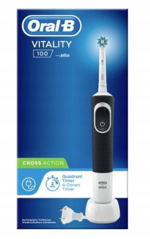 Oral-B Vitality 100 Szczoteczka elektryczna czarna
