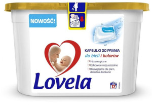 Lovela Baby, Kapsułki do prania, 12 sztuk