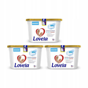 Lovela Baby, Kapsułki do prania 3x12szt