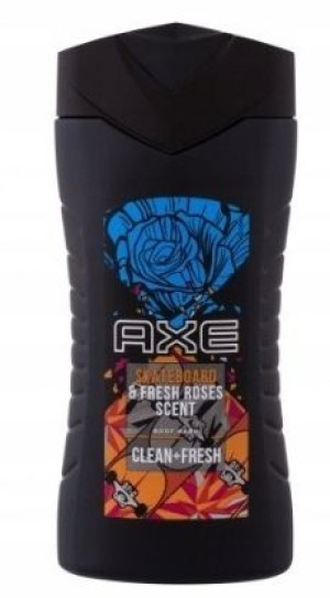 Axe, Skateboard & Fresh Roses Scent, Żel 250ml