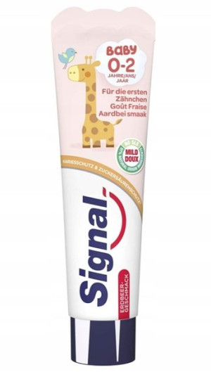 Signal, Pasta dla dzieci do 2 lat, truskawka 50ml