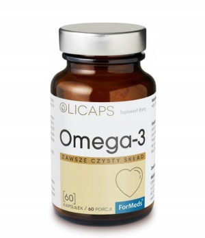 Olicaps Omega 3, 60 kapsułek