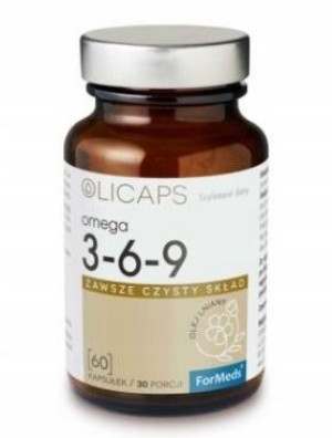 Olicaps Omega 3-6-9, 60 kapsułek