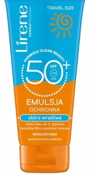 Lirene Emulsja ochronna skóra wrażliwa SPF50+ 90ml