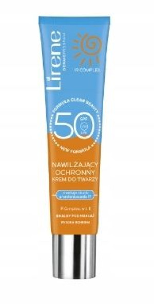 Lirene Nawilżający ochronny krem SPF 50 40ml