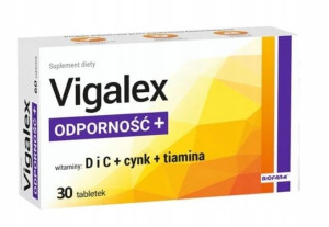 Vigalex Odporność+, 30 tabletek