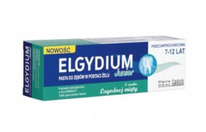 Elgydium Junior Pasta Łagodna mięta 7-12l 50 ml