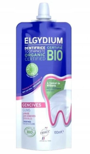 Elgydium BIO Pasta na podrażnione dziąsła 100ml
