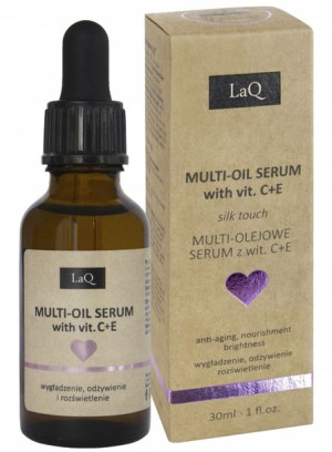 LaQ, Multi-Olejowe Serum z witaminą C + E, 30 ml