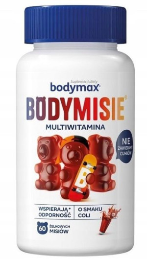 Bodymax, Bodymisie o smaku coli, 60 żelek