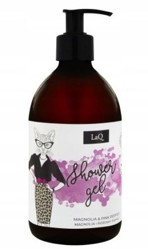 LaQ, Kicia Żel Magnolia i Pieprz różowy, 500 ml