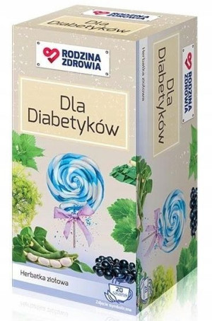 Rodzina Zdrowia Dla Diabetyków zioła 20 saszetek