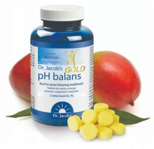 Dr. Jacobs, pH balans Gold, 126 tabletek do ssania