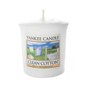 Yankee Candle, Sampler Clean Cotton, Świeczka, 49g