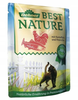Dehner, Mokra karma dla kota, drób i ryba, 85g