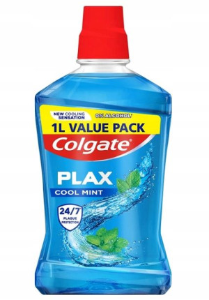 Colgate, Plax Cool Mint, Płyn do jamy ustnej, 1l