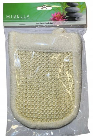Mib., Sisal, Rękawica do masażu, 1 sztuka