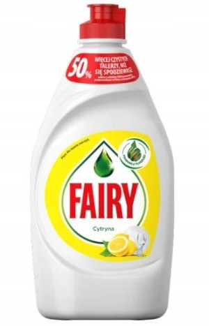 Fairy, Płyn do mycia naczyń, Lemon, 450 ml