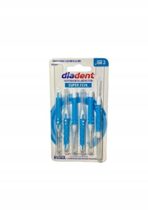 Diadent, Szczoteczki międzyzębowe ISO3 6 sztuk