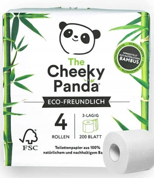 The Cheeky Panda, Papier toaletowy, 4 rolki