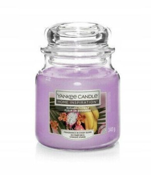 Yankee Candle Banana Flower Świeca zapachowa 340g