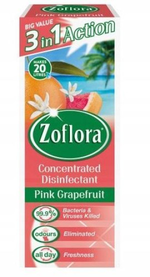 Zoflora Pink Grapefruit płyn dezynfekcyjny 500ml