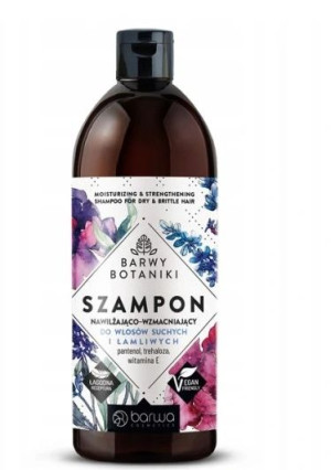 Barwy Botaniki Szampon nawilżający 480 ml