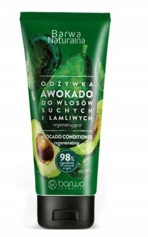 Barwa Naturalna Odżywka Awokado w tubie, 200 ml