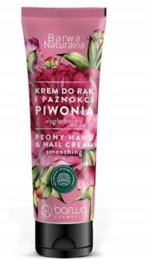 Barwa Krem do rąk Piwonia, 100 ml