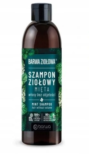 Barwa Ziołowa Szampon miętowy, 250 ml