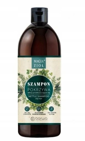 Magia Ziół Szampon pokrzywa, 480 ml