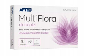 Apteo, Multi Flora dla kobiet, 10 kapsułek
