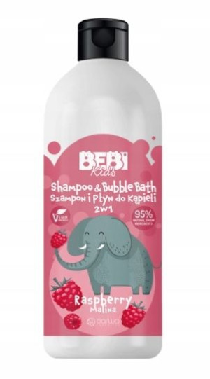 Barwa Bebi Szampon i Płyn do kąpieli Malina 500ml